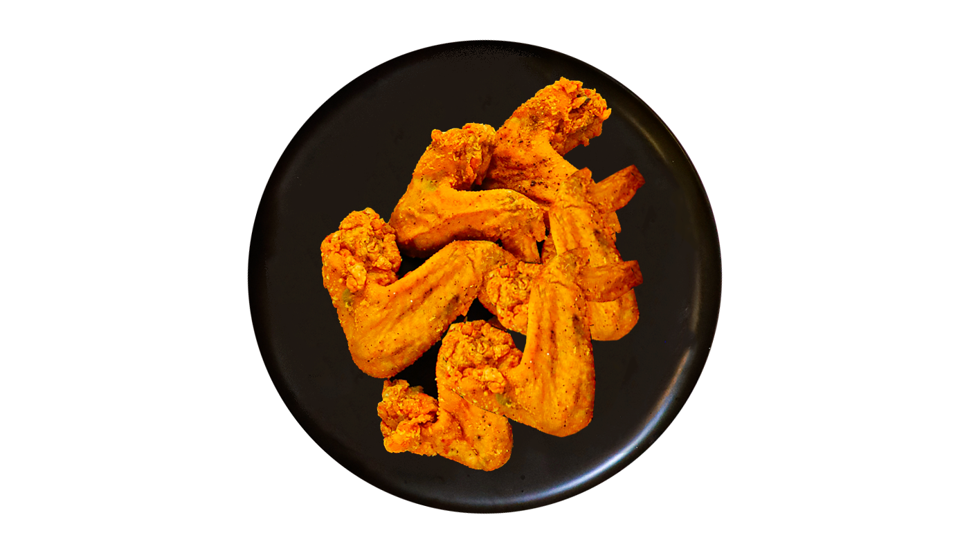 6pc Fried Whole Chicken Wings Boxete Street Food Delivered